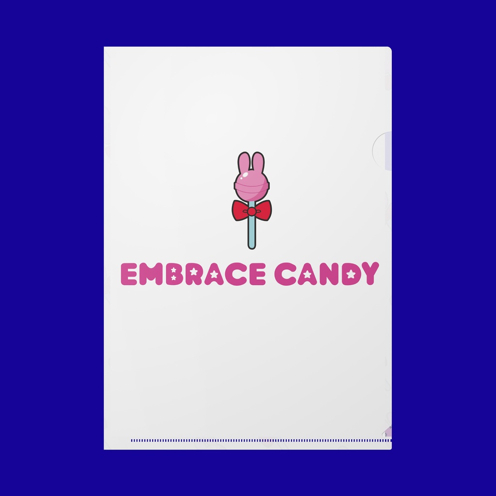 エンブレイスキャンディー ロゴA4クリアファイル