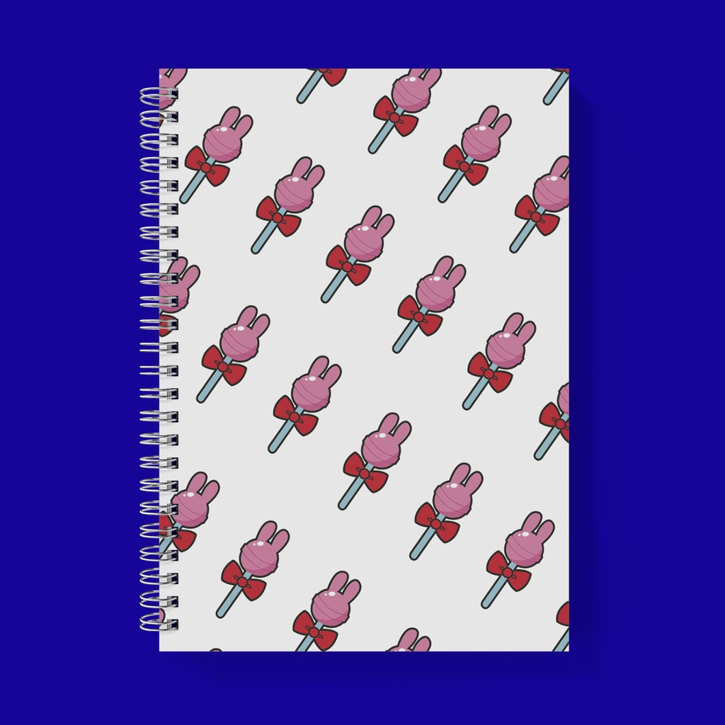 エンブレイスキャンディー ロゴA5リングノート