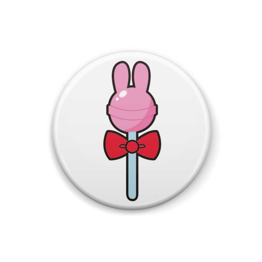 エンブレイスキャンディー ロゴ缶バッジ25mm