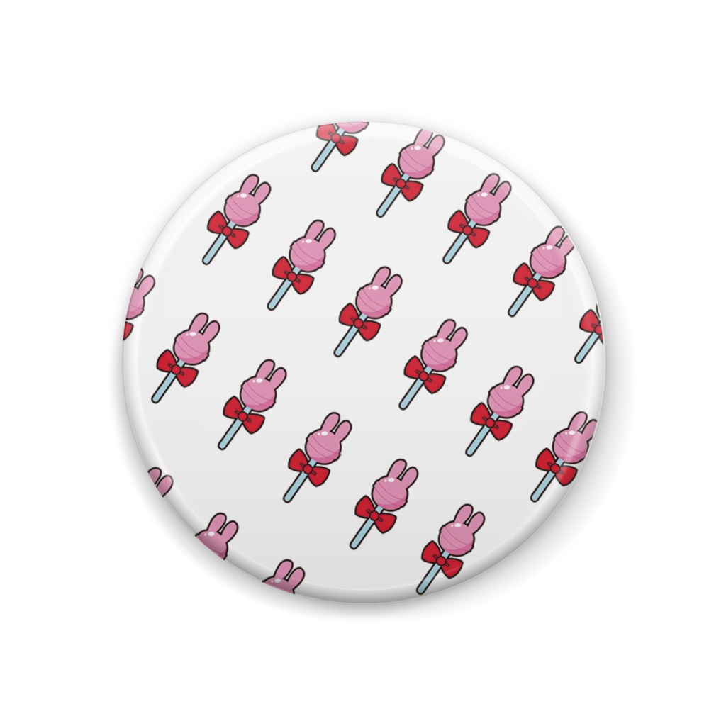 エンブレイスキャンディー ロゴモノグラム缶バッジ44mm