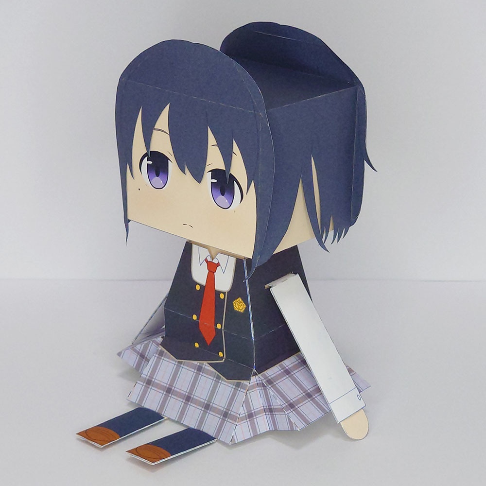 【スクスト】ペーパードールβ「澄原サトカ」(非公式)