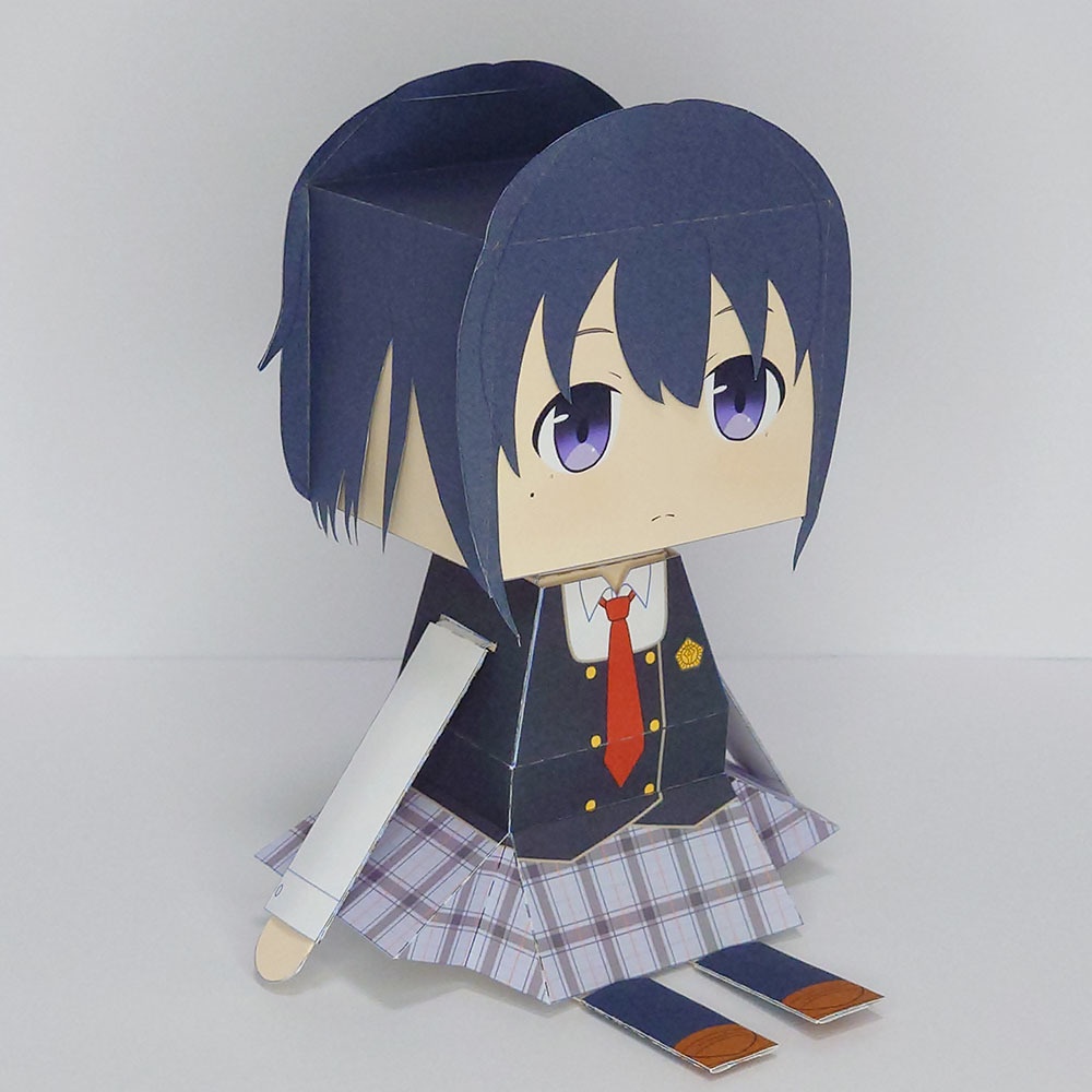 【スクスト】ペーパードールβ「澄原サトカ」(非公式)