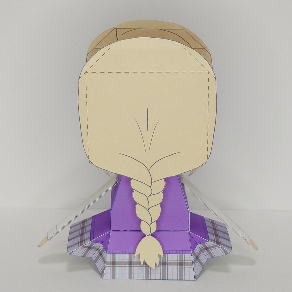 【スクスト】ペーパードールβ「夜木沼伊緒」(非公式)