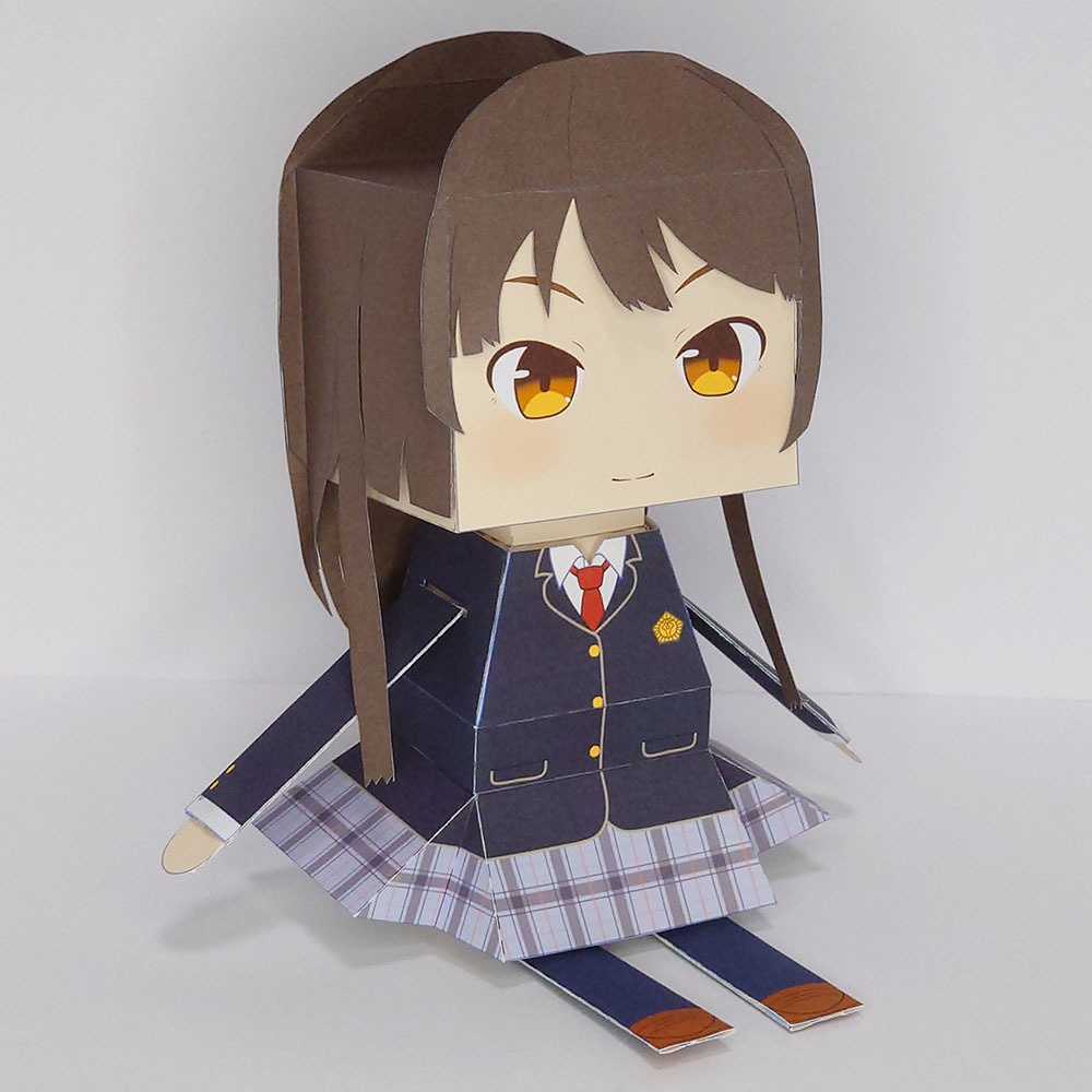 【スクスト】ペーパードールβ「美山椿芽」(非公式)