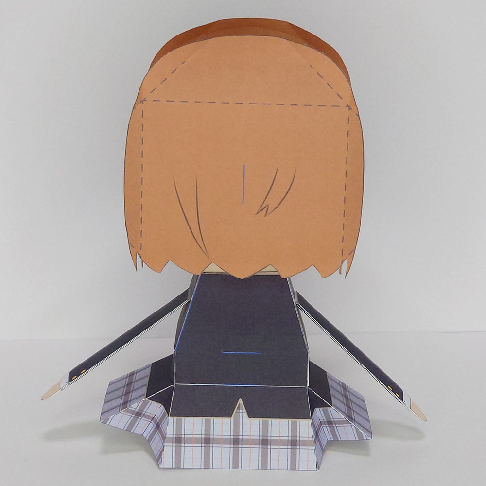 【スクスト】ペーパードールβ「沙島悠水」(非公式)