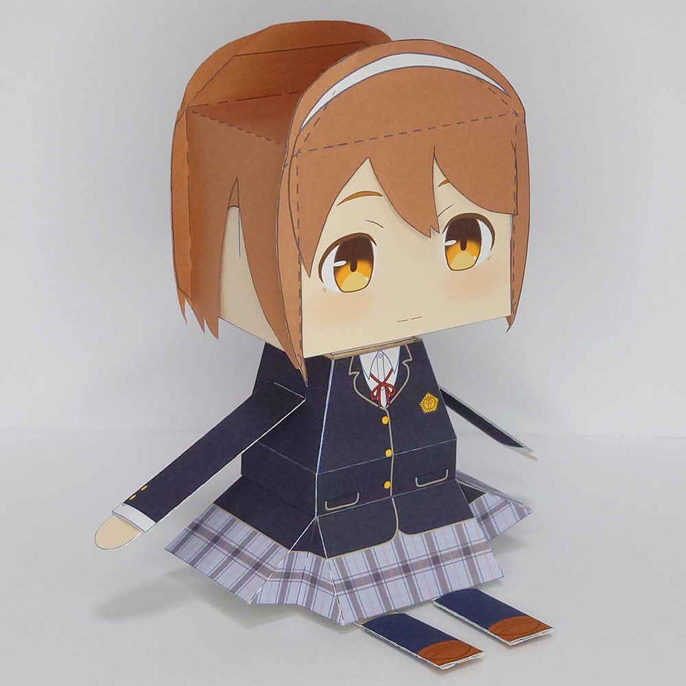 【スクスト】ペーパードールβ「沙島悠水」(非公式)