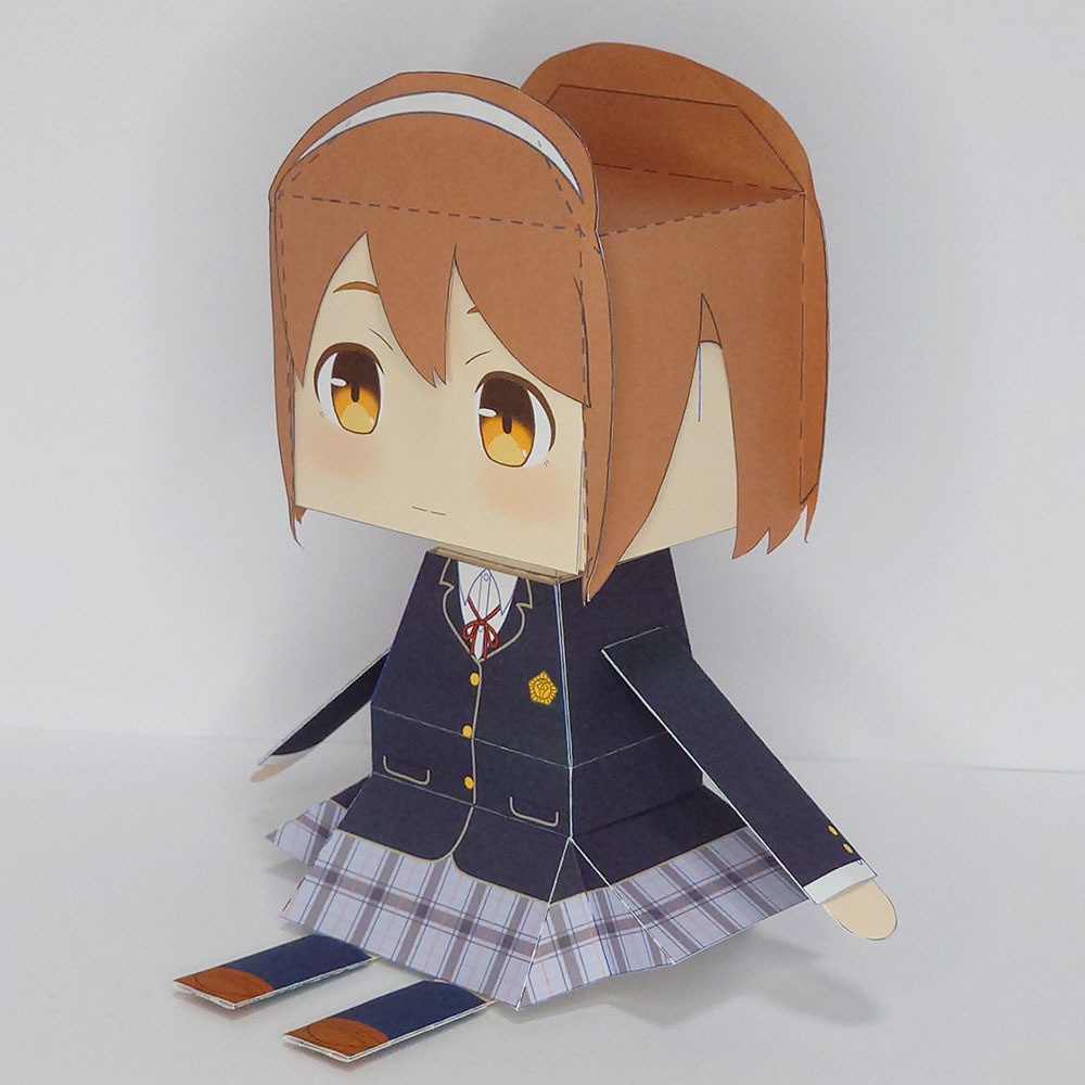 【スクスト】ペーパードールβ「沙島悠水」(非公式)