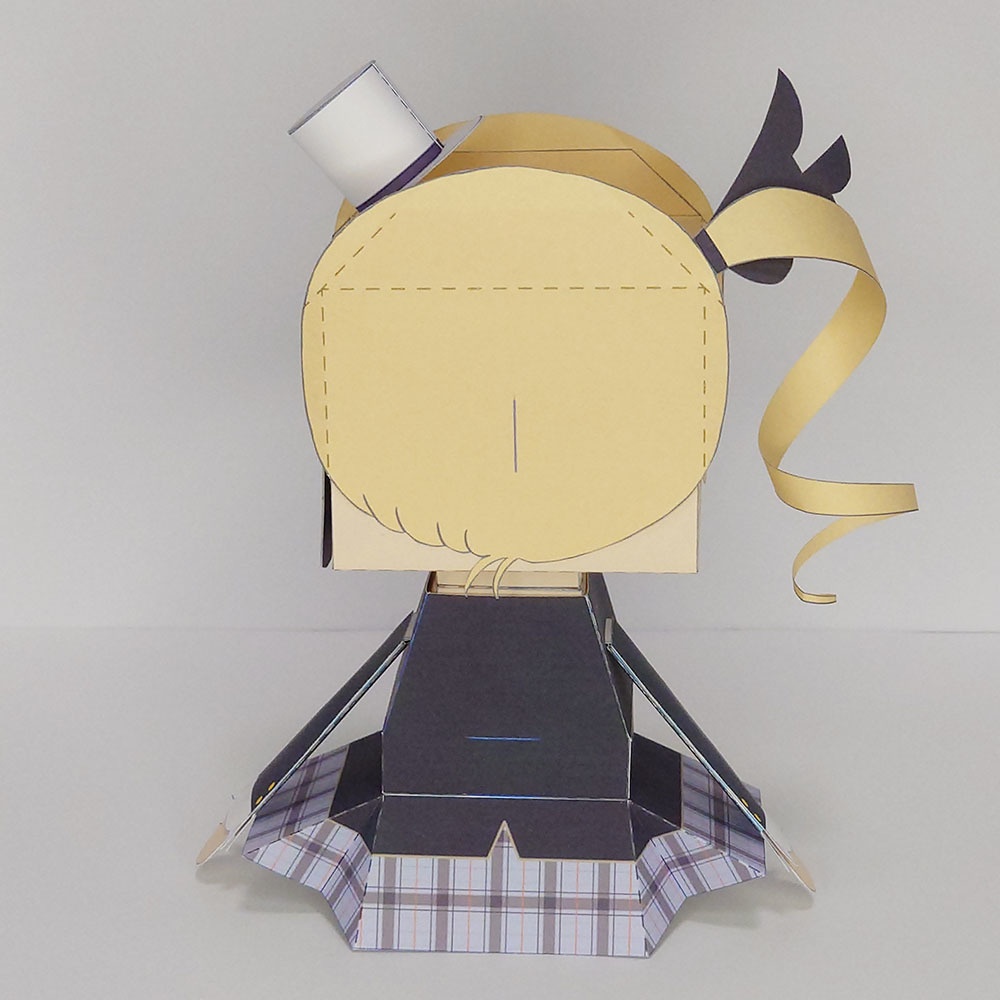 【スクスト】ペーパードールβ「灰島依咲里」(非公式)