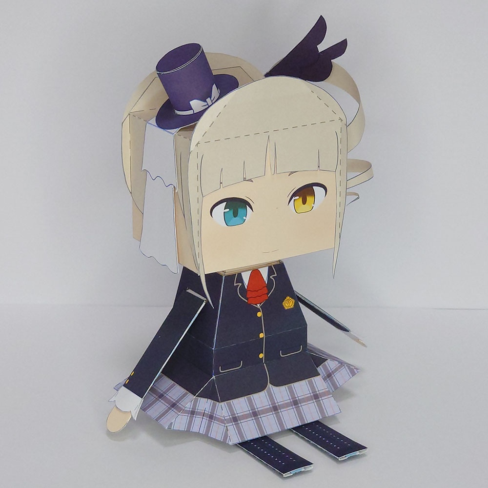 【スクスト】ペーパードールβ「灰島華賀利」(非公式)