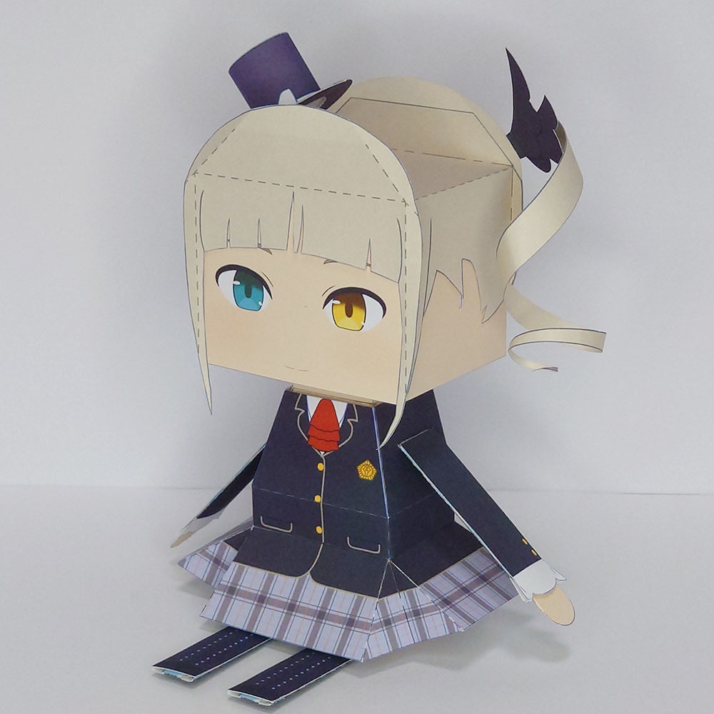 【スクスト】ペーパードールβ「灰島華賀利」(非公式)