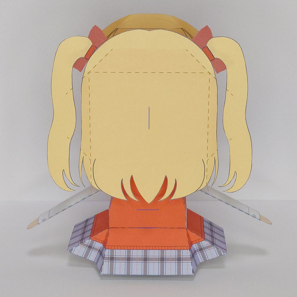 【スクスト】ペーパードールβ「緋ノ宮二穂」(非公式)