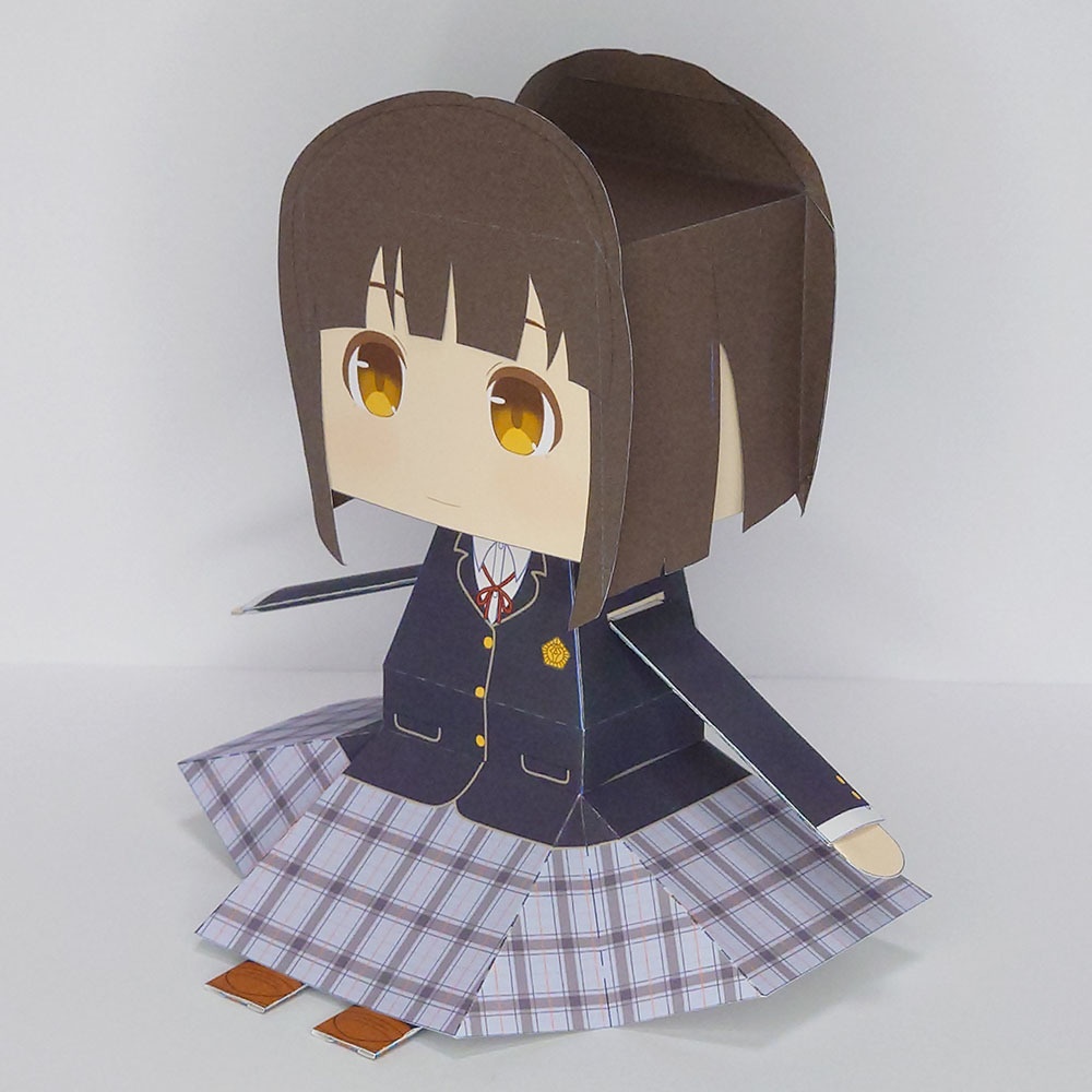 【スクスト】ペーパードールβ「蒼井雪枝」(非公式)