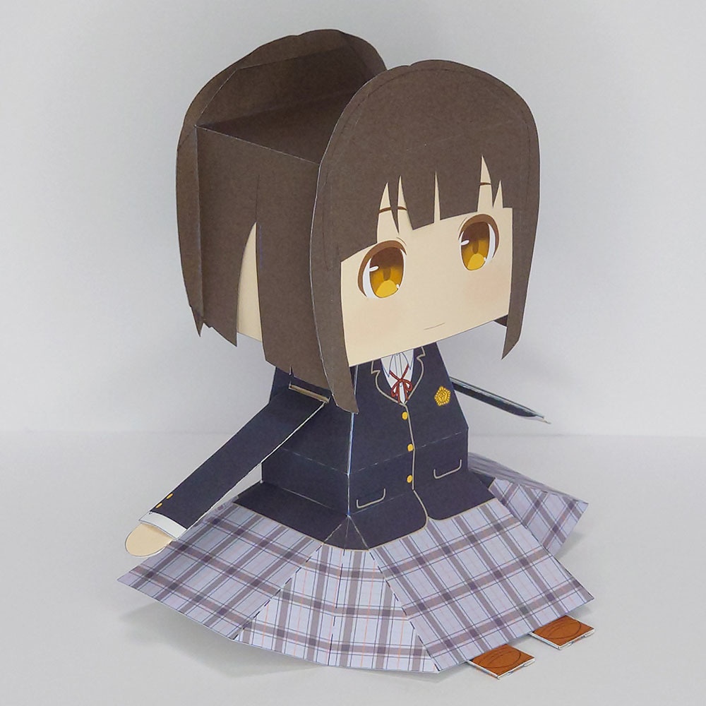 【スクスト】ペーパードールβ「蒼井雪枝」(非公式)