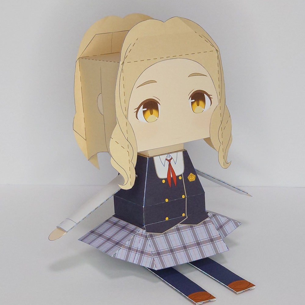 【スクスト】ペーパードールβ「山吹楓」(非公式)