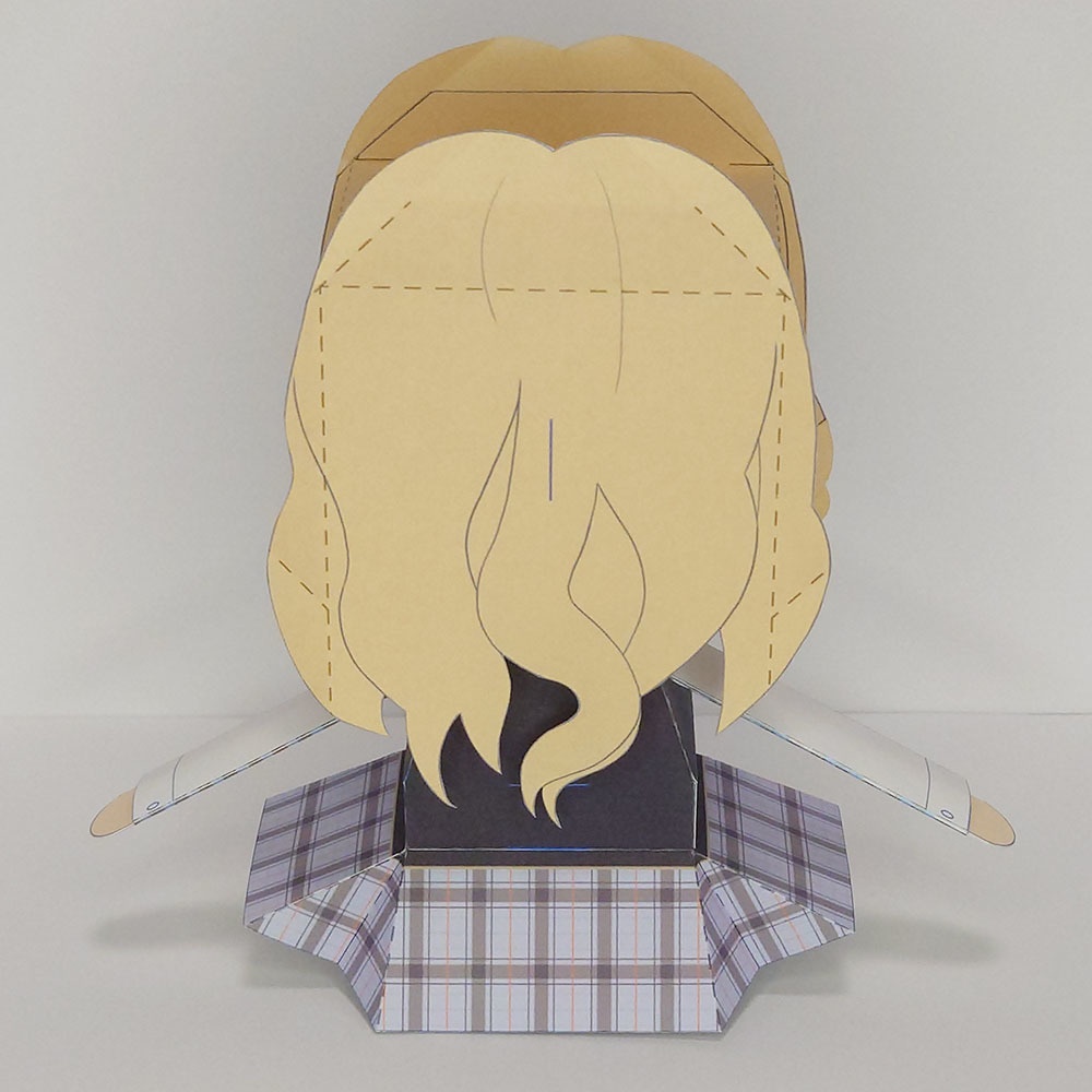 【スクスト】ペーパードールβ「山吹楓」(非公式)