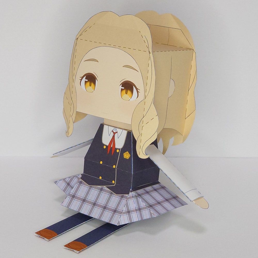 【スクスト】ペーパードールβ「山吹楓」(非公式)