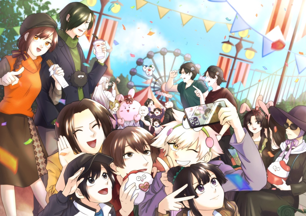 【クリアファイル】夢戯工場のゆかいななかまたち