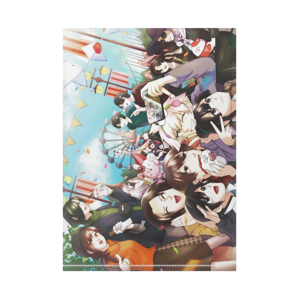 【クリアファイル】夢戯工場のゆかいななかまたち