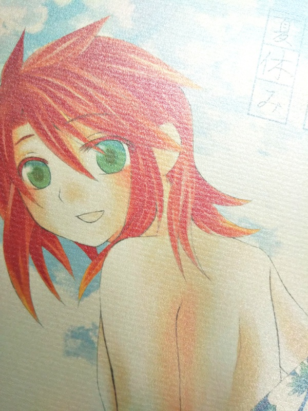 「鏡の~」に再録しました:ルークと兄貴の夏休み