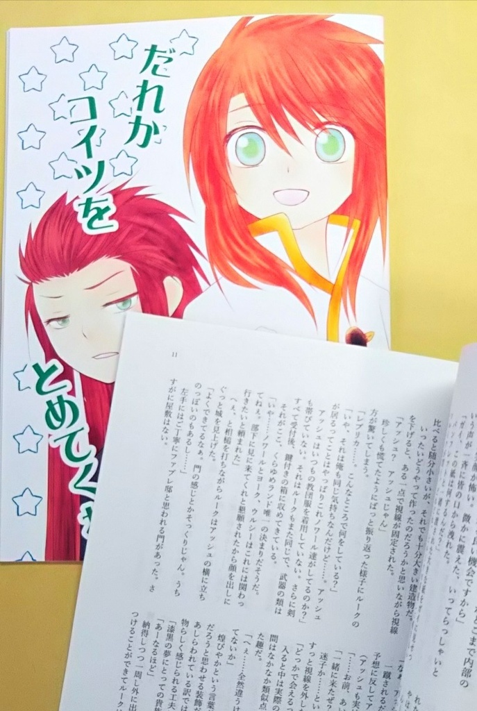 「鏡の~」に再録しました:だれかコイツをとめてくれ