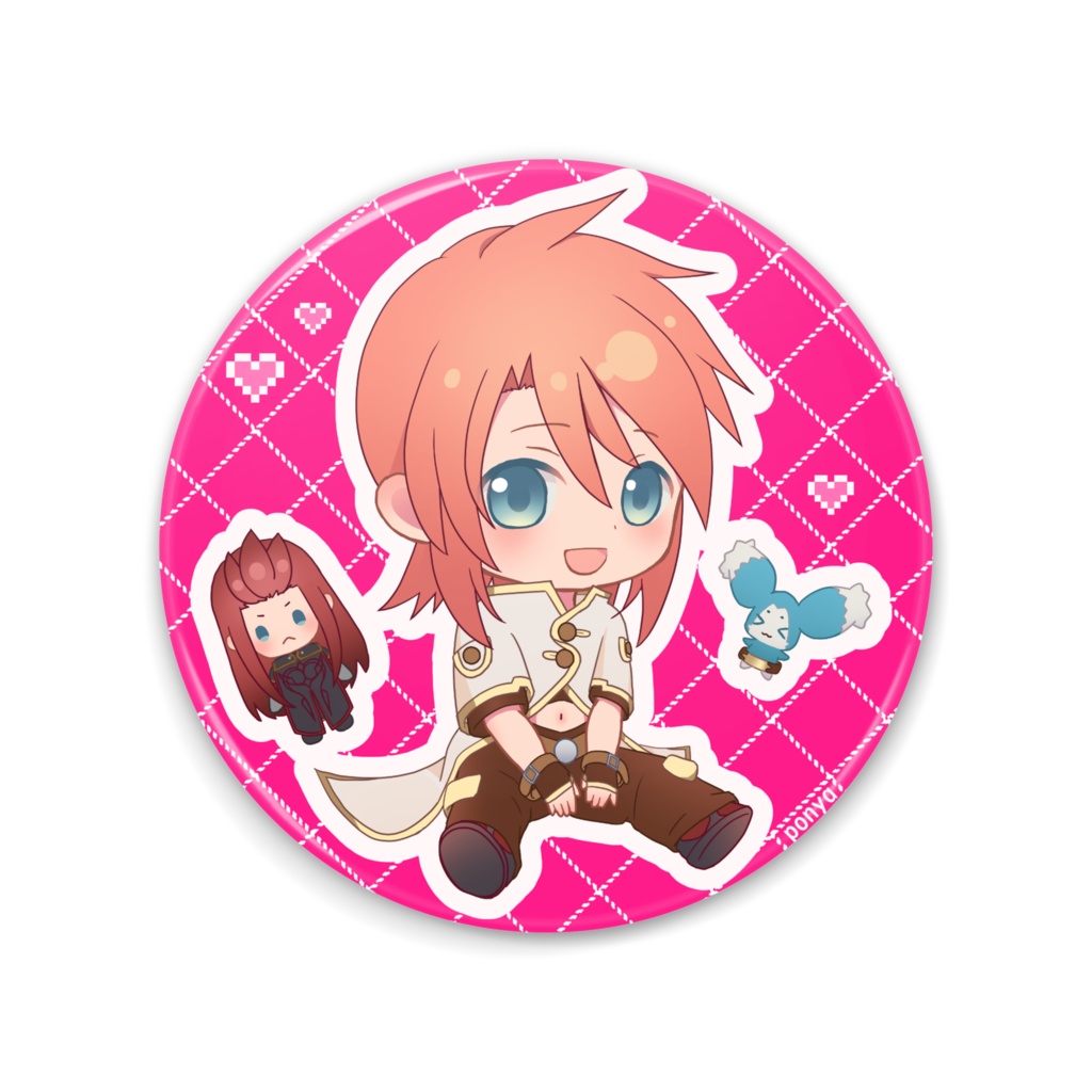 にこにこルーク缶ミラー