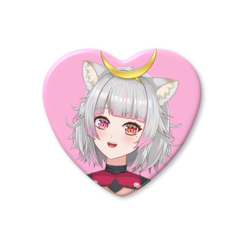 美夜木アノ 缶バッジ(ハート)