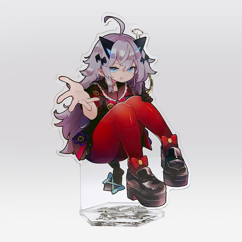 アクリルキースタンド「あまね ver 0.5」「おじきちゃんケモノ ver」 illustration もち