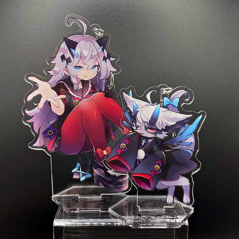 アクリルキースタンド「あまね ver 0.5」「おじきちゃんケモノ ver」 illustration もち