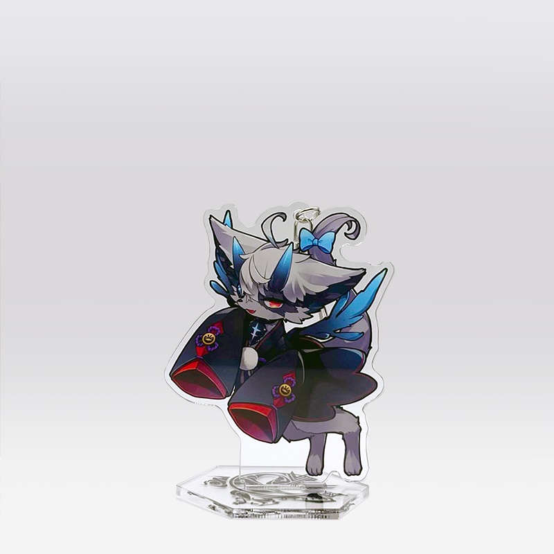 アクリルキースタンド「あまね ver 0.5」「おじきちゃんケモノ ver」 illustration もち