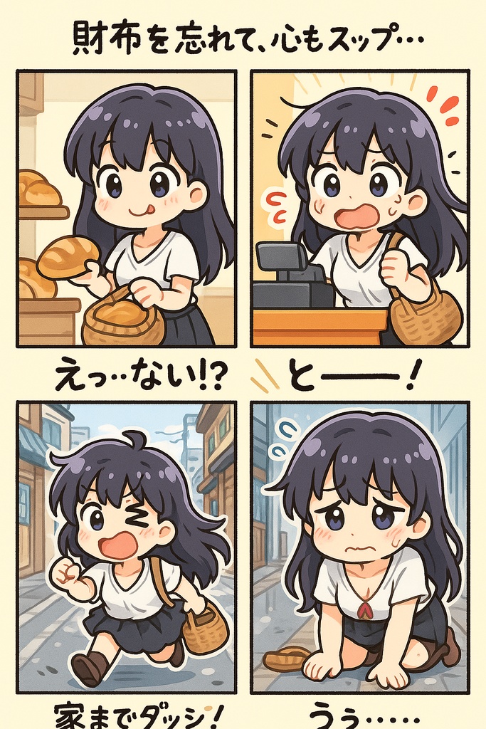 ドジのち全力、のち転倒 だって、京子だもん。トートバッグ