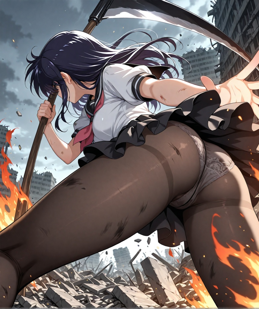 すべてを焼き斬る――灼紅斬界ッ!トート