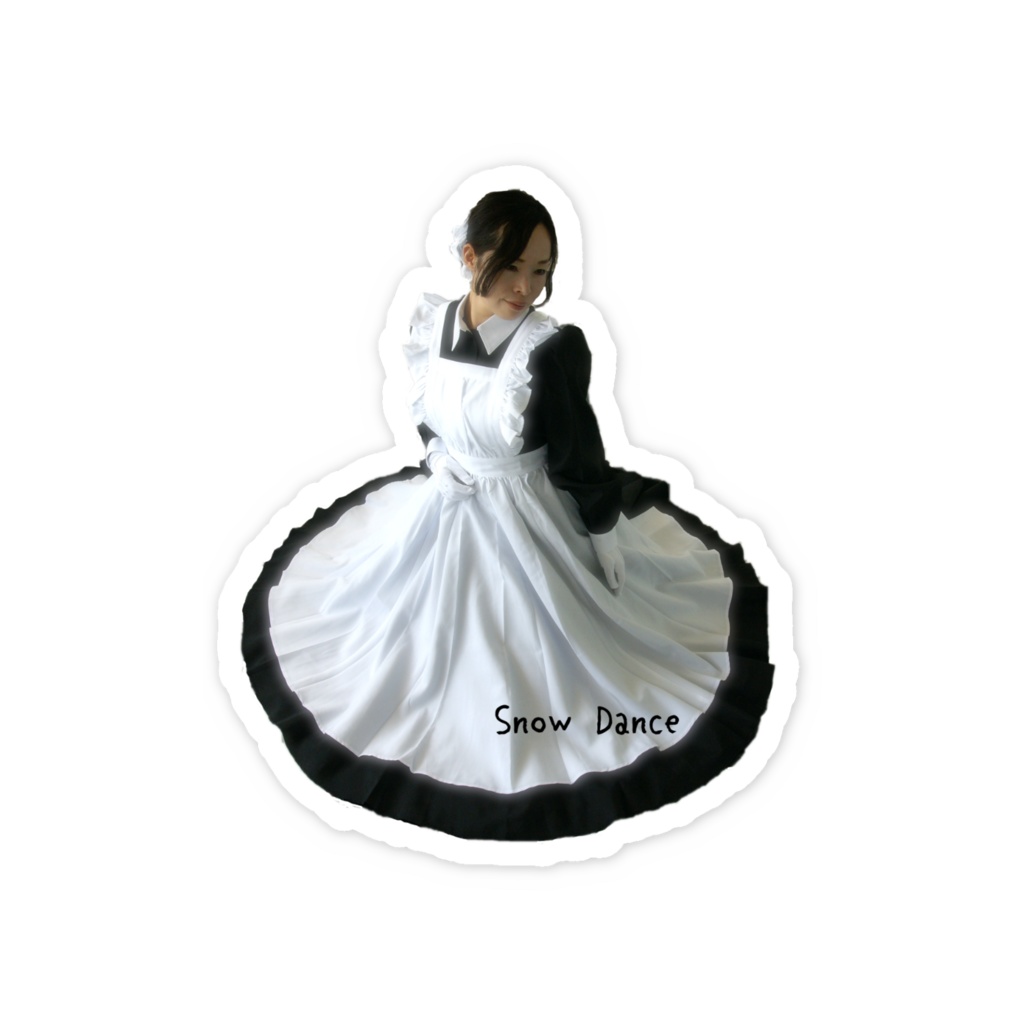 ドレープ感溢れるスマホステッカー