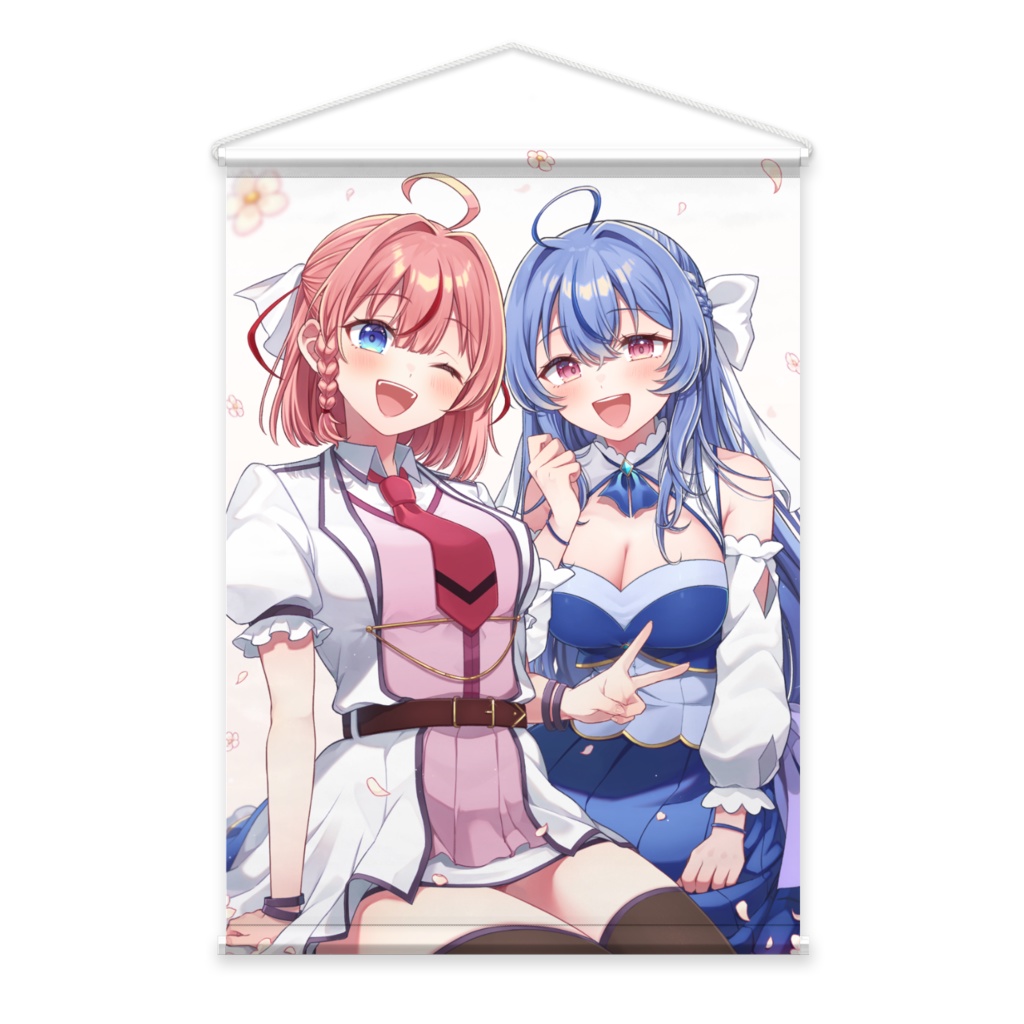 安良木えいみ＆メモリア･レガーレ　完結記念タペストリー