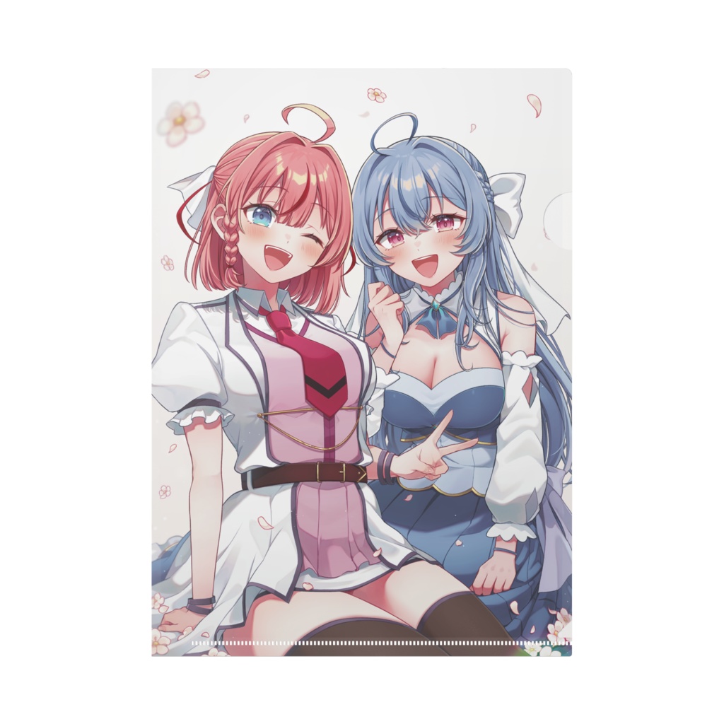 安良木えいみ＆メモリア･レガーレ　完結記念クリアファイル