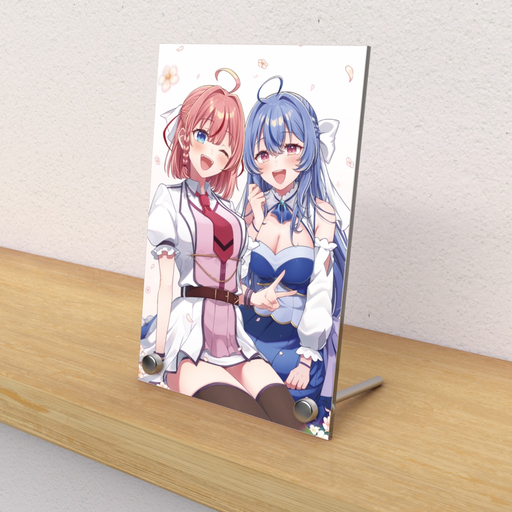 安良木えいみ＆メモリア･レガーレ　完結記念アクリルボード(小)
