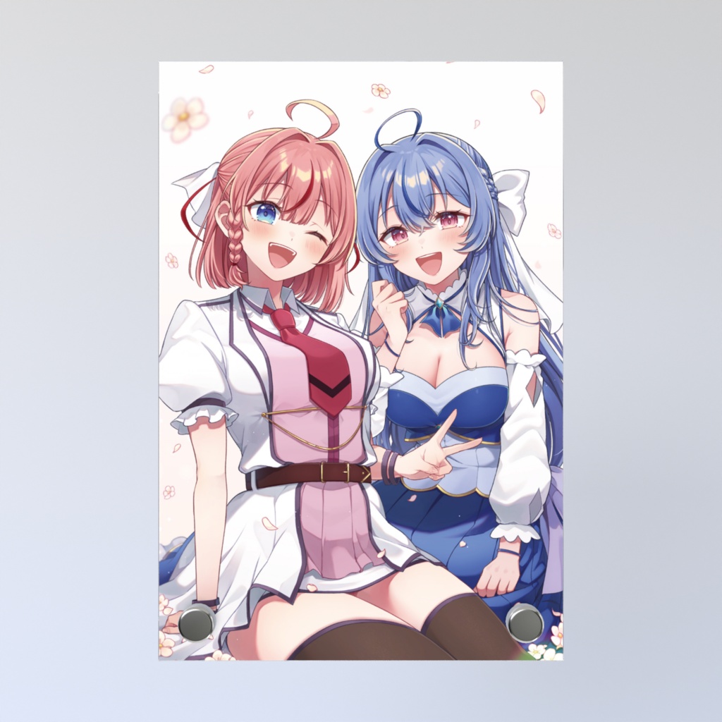 安良木えいみ&メモリア・レガーレ 完結記念アクリルボード(小)