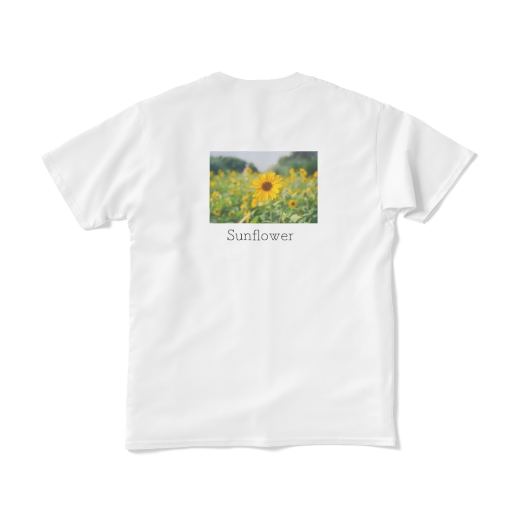 Sunflower Tシャツ(背面)