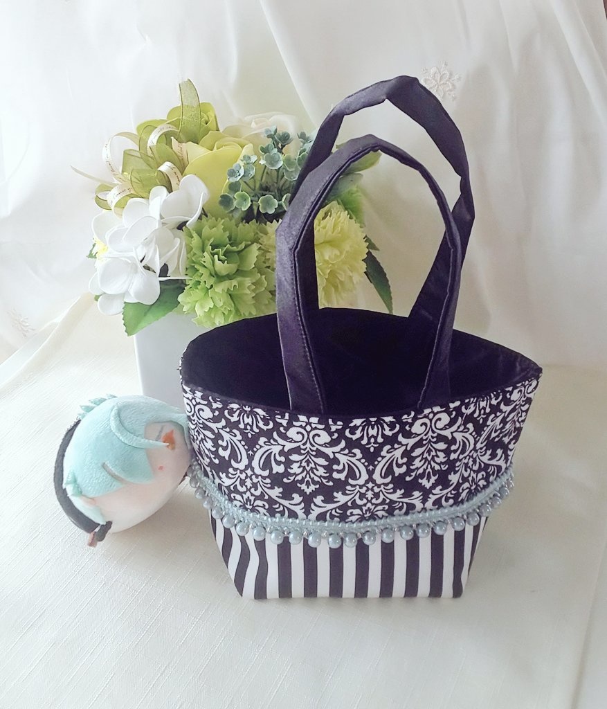 もちのバッグ/膝丸ダマスク