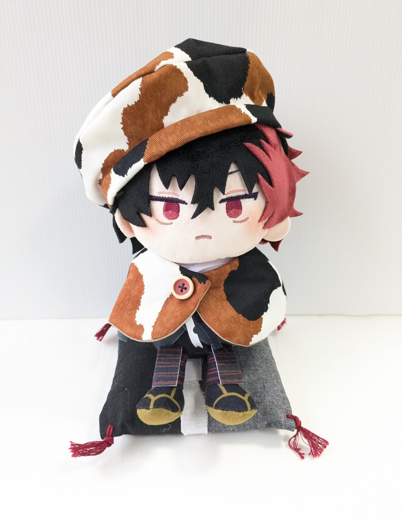 わんぱくベレー帽＋ケープ(猫)