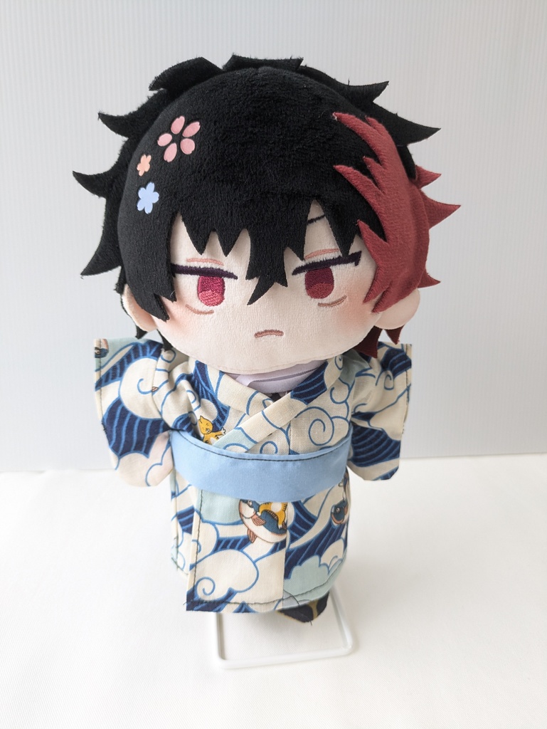 わんぱくぬい浴衣(波猫)