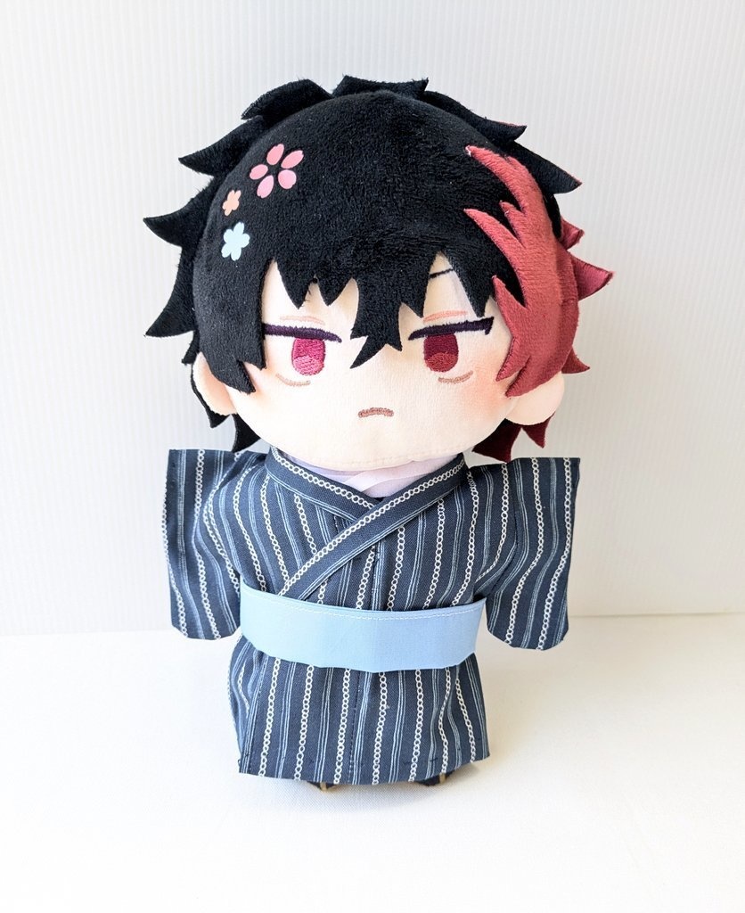 わんぱくぬい浴衣(縞紺)