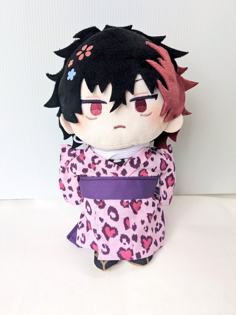 わんぱくぬい浴衣(ピンク豹)