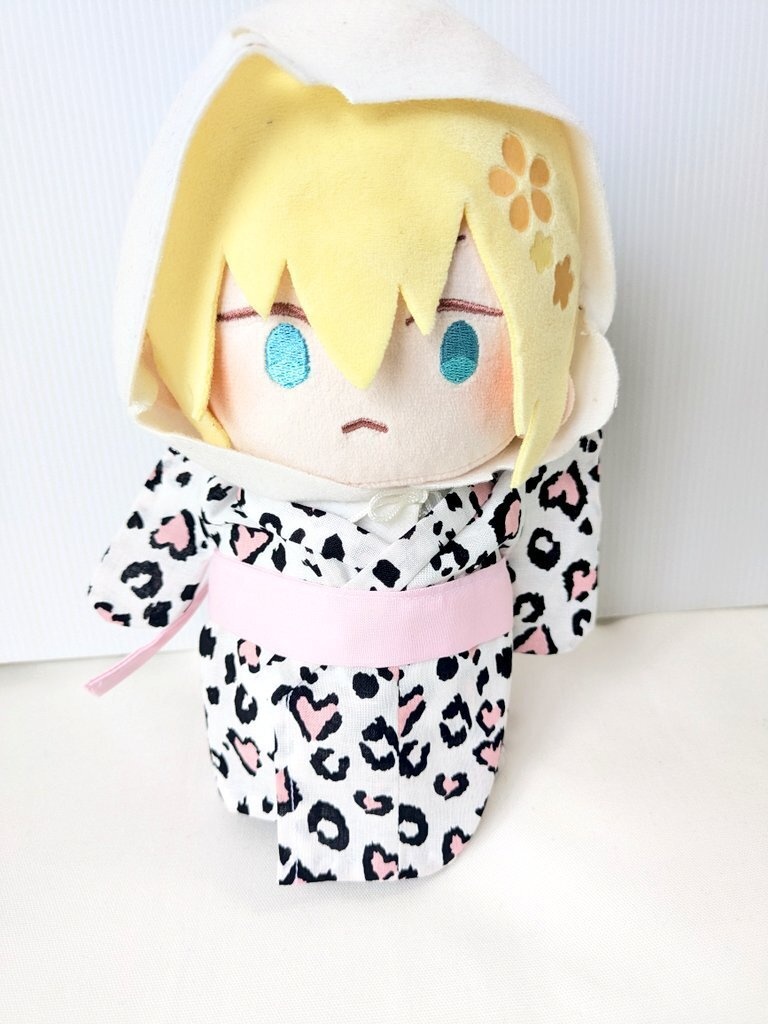 わんぱくぬい浴衣(白豹)