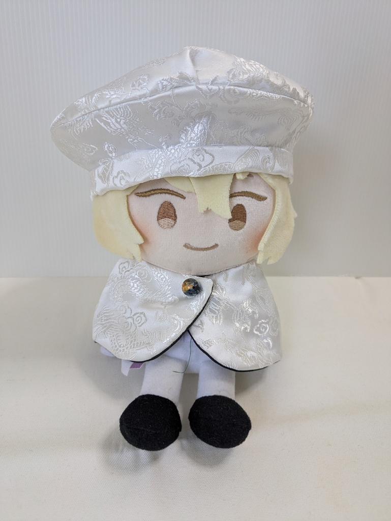 わんぱくぬいケープ＆ベレー帽(チャイナ白)