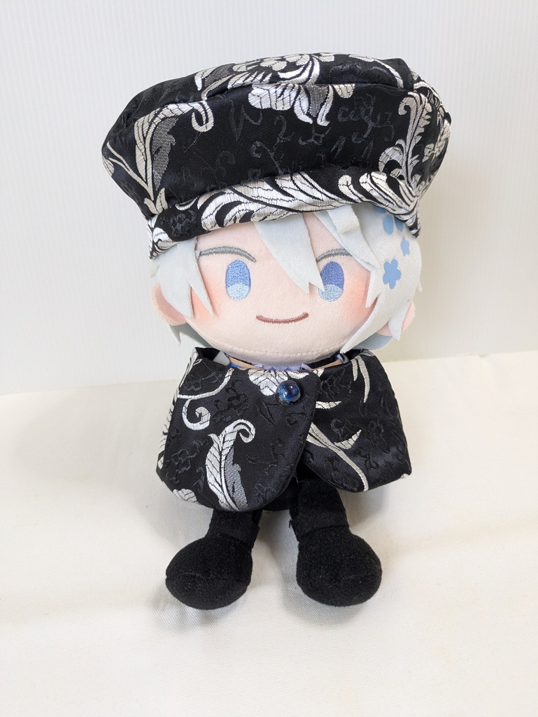 わんぱくぬいケープ＆ベレー帽(チャイナ黒)