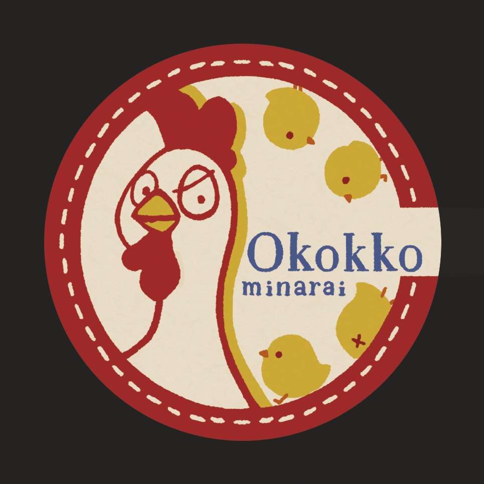 【ミルクキャップ風】缶バッジ【にわとり】