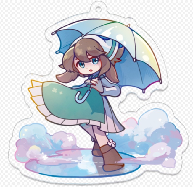 アクリルキーホルダー【御奈良井ハシル】