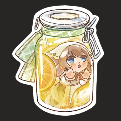 【食べ物×どうぶつ】ステッカーシール