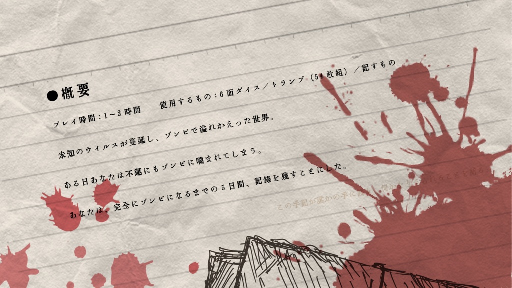 【ソロジャーナル】I'll die here.