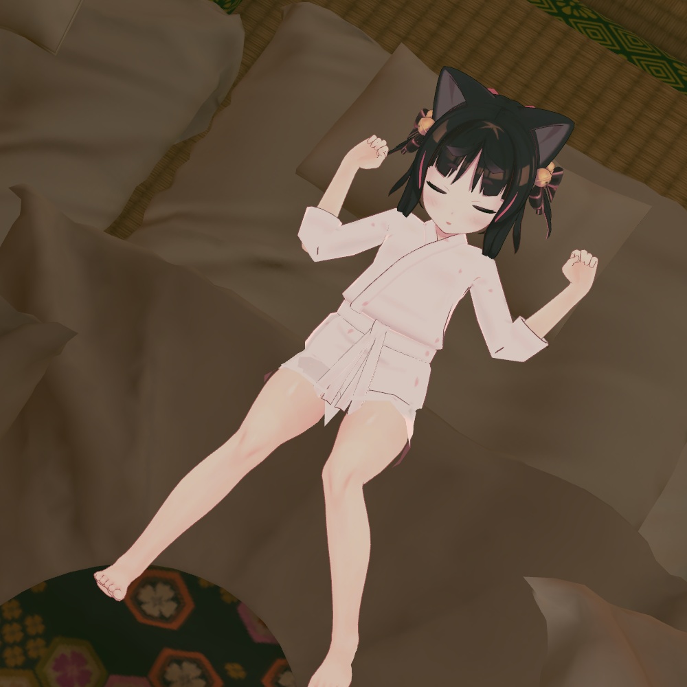 【猫山苗用】お風呂用じゅばん